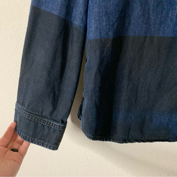 AG Adriano Goldschmied long sleeve 100% cotton button down shirt XXL - Picture 3 of 6